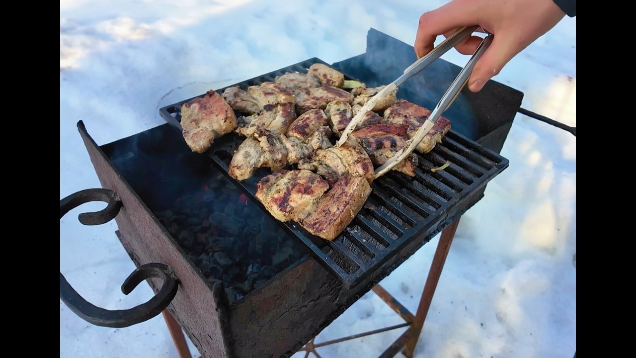 Барбекю весной !