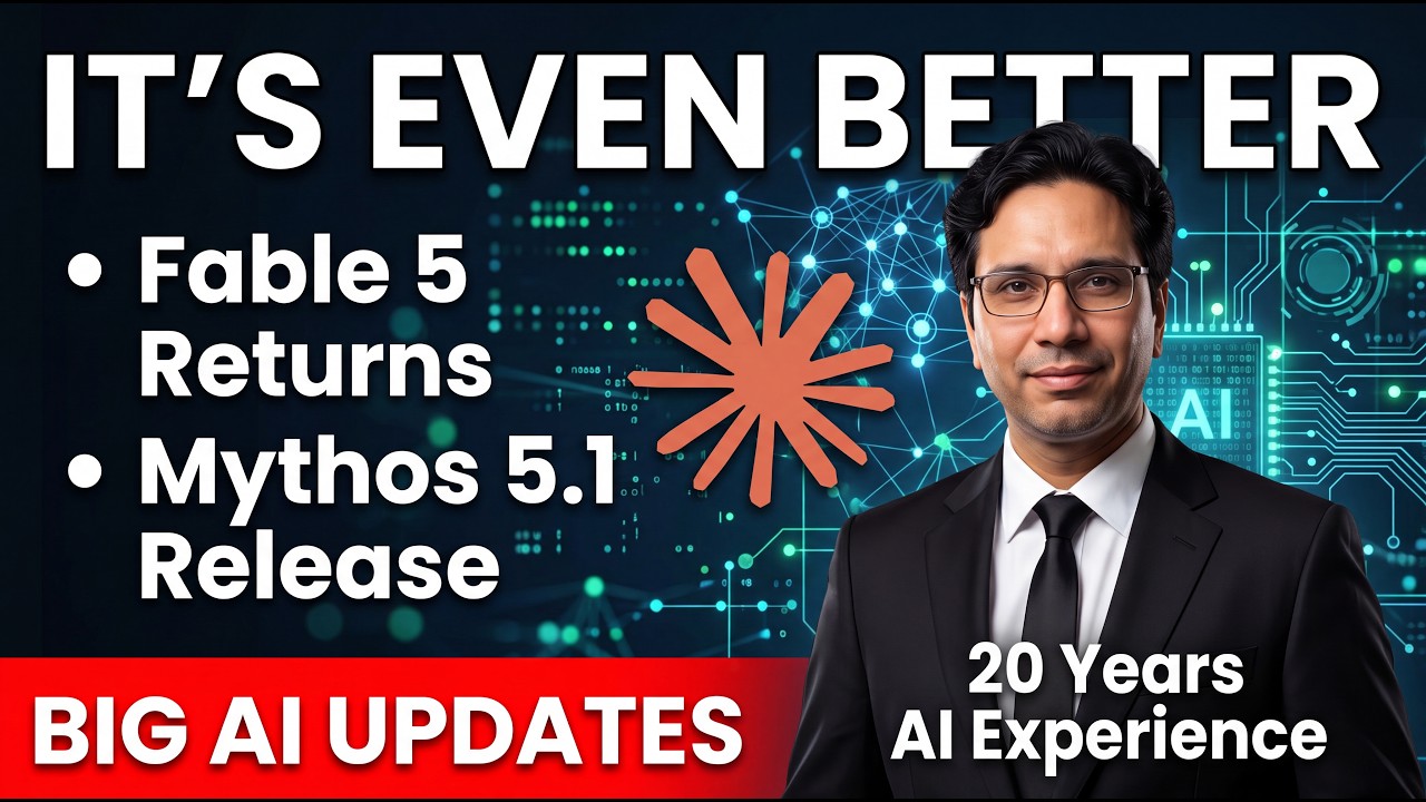 Claude Fable 5 Returns Better + New Mythos 5.1 Release [Honest Facts]