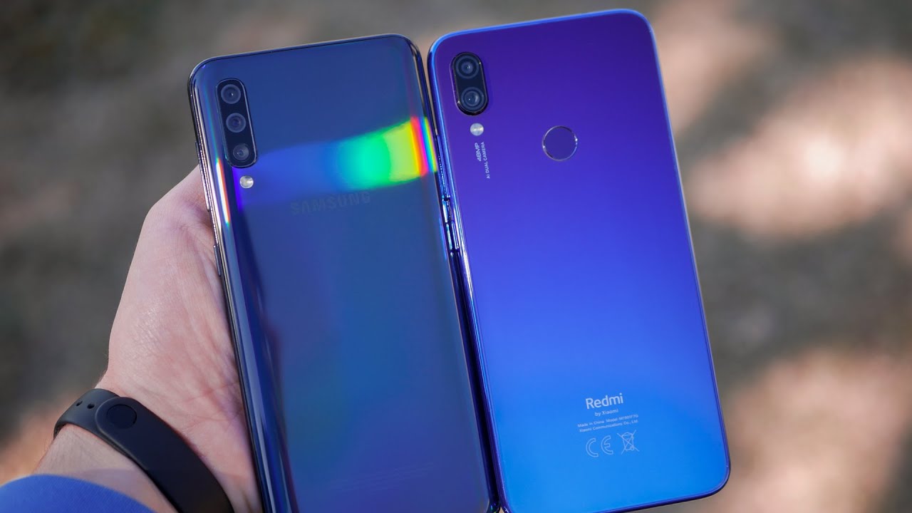 Galaxy A50 vs Redmi Note 7, ¿Competencia directa?