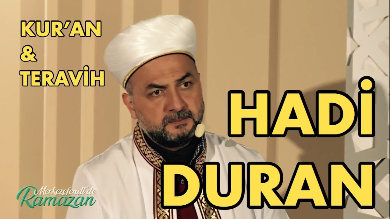 Merkezefendi'de Ramazan 8 - Hadi Duran (Kur'an Tilaveti ve Teravih)