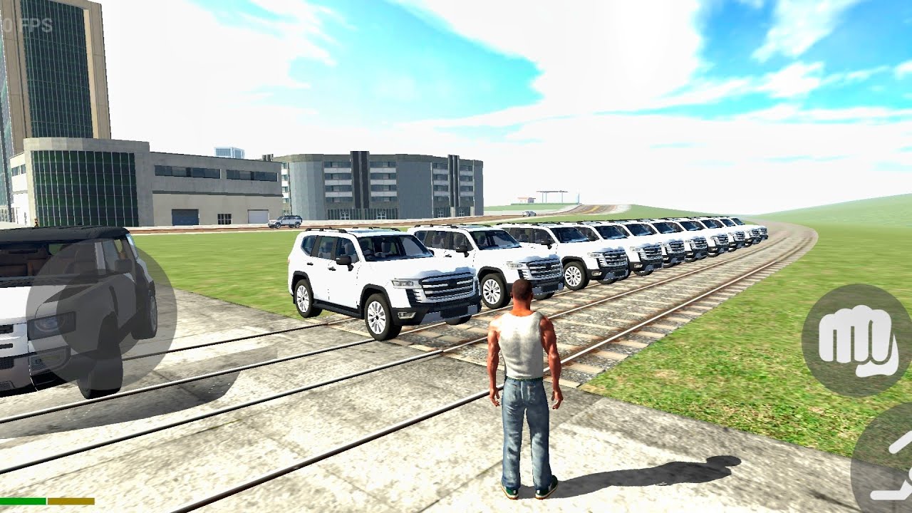 Indian Bikes Driving 3D | 100 Land Cruiser Blasted In Train 