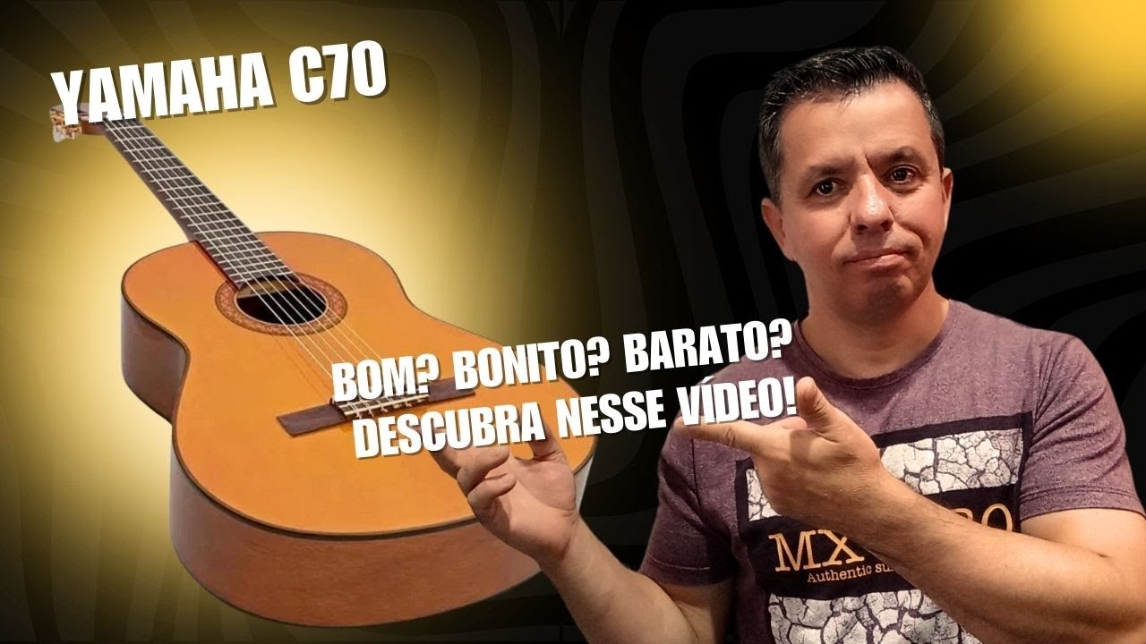 Yamaha C70 👉 MELHOR QUE O C80?  Confere nesse vídeo!