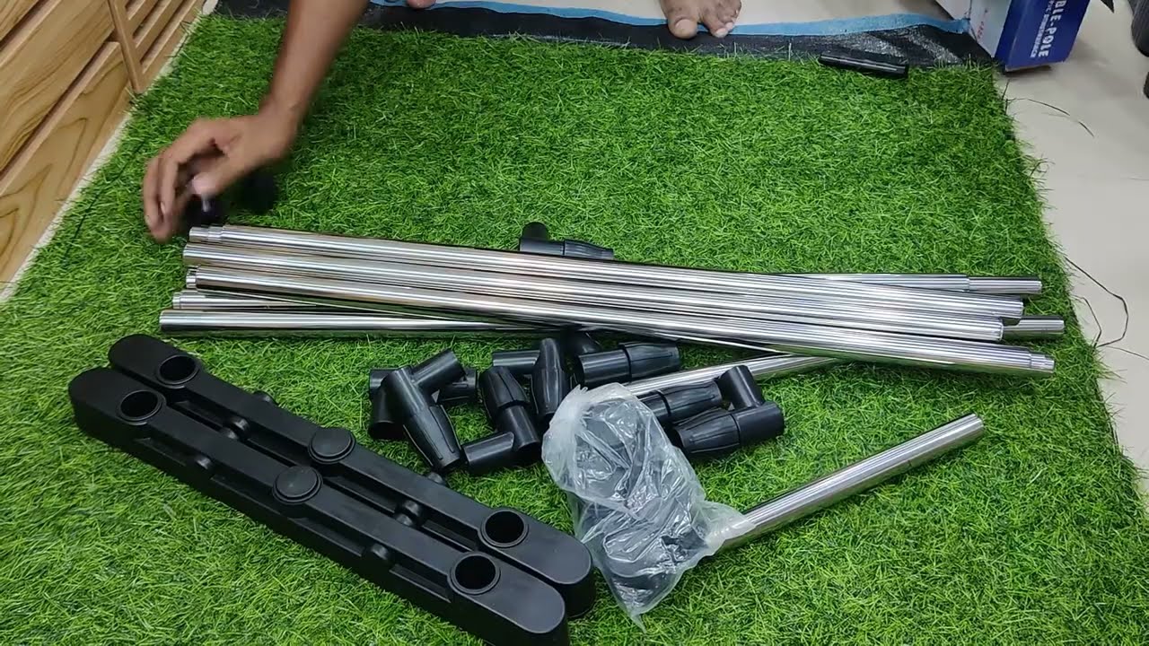 Review Double Pole Setup | Cloth Rack Installations | Rack Setting