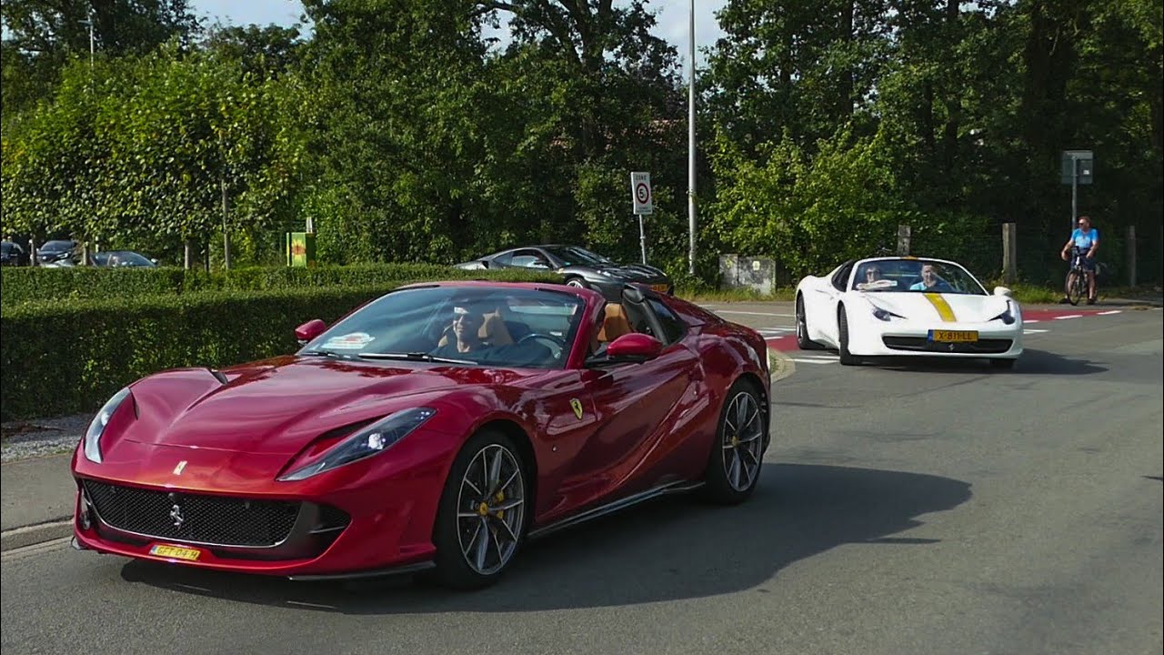 Ferrari Parade Peer 2024 | 812GTS, 458 Speciale, 488,...