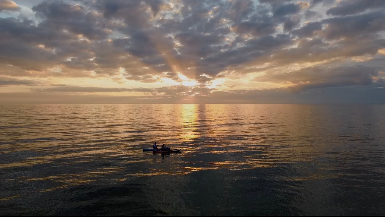 Paddle Boarding in the Gulf of Mexico