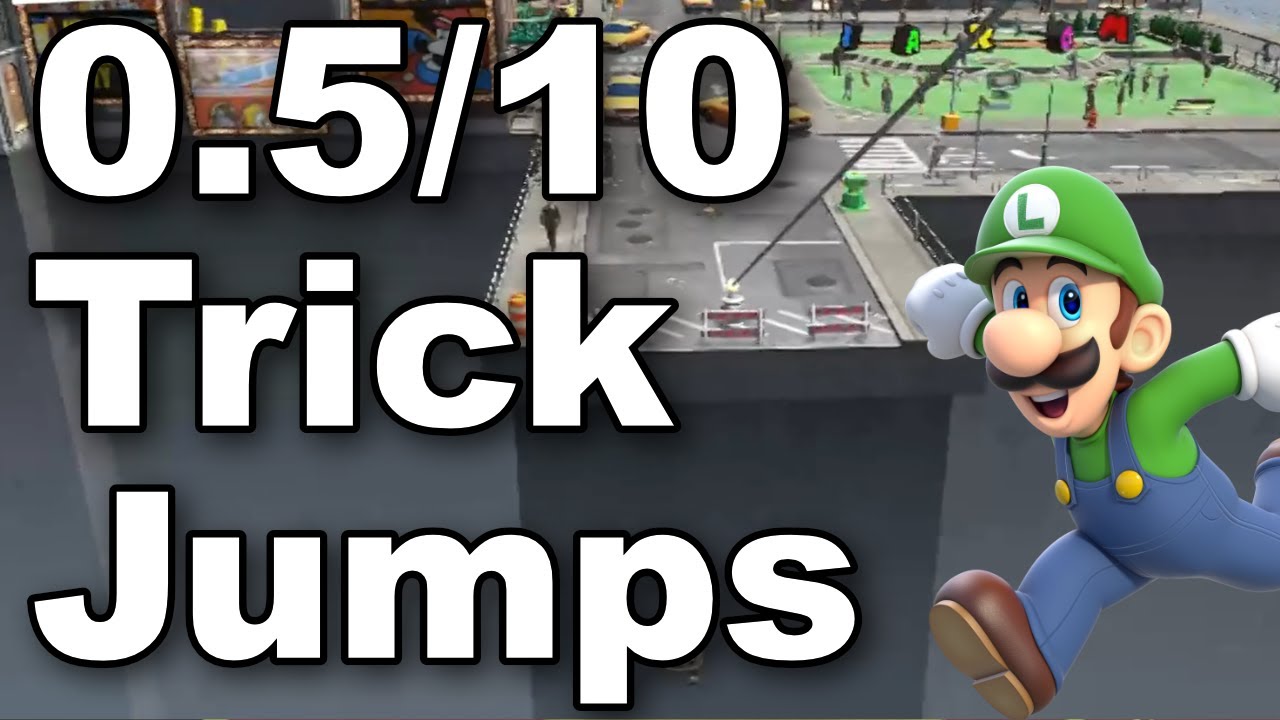 All 0.5/10 Trickjumps  in Super Mario Odyssey