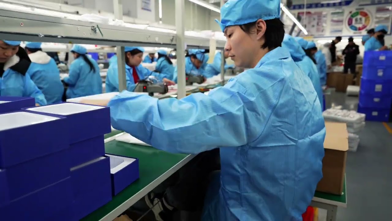 Looking for the Top Power Bank Factory in China? See Inside Akhxin.#powerbank  #b2b #manufacturer