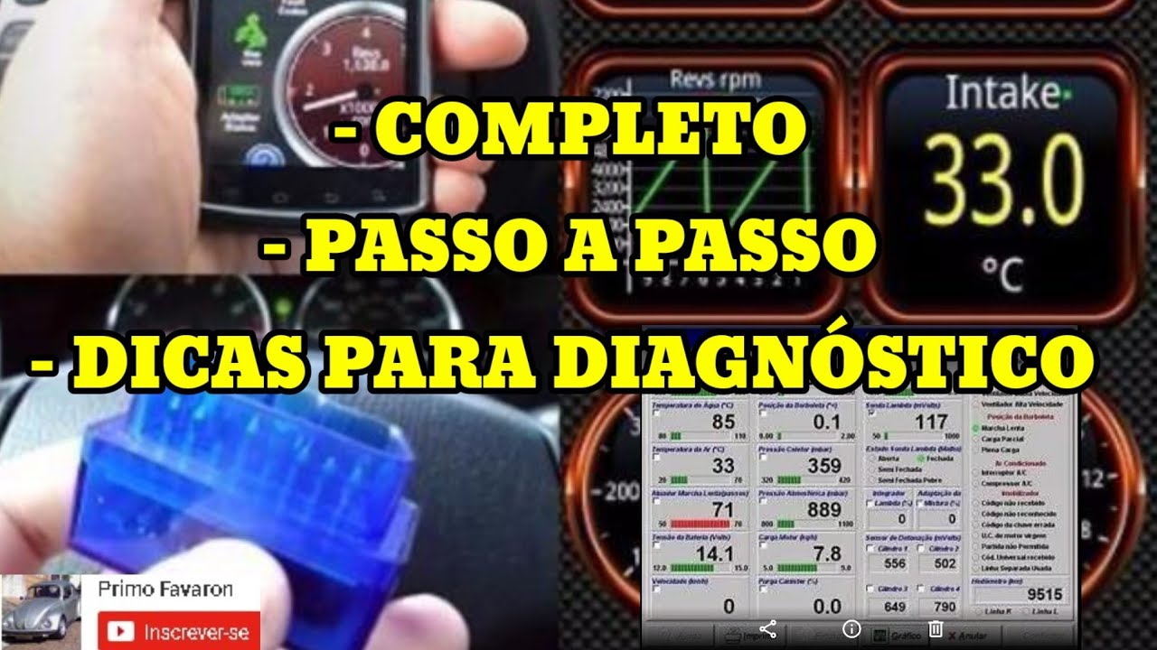 MINI SCANNER BLUETOOTH ELM327 1.5 PIC18F25K80 - TESTES E DICAS PARA DIAGNÓSTICO EM CASA, COMPLETO!