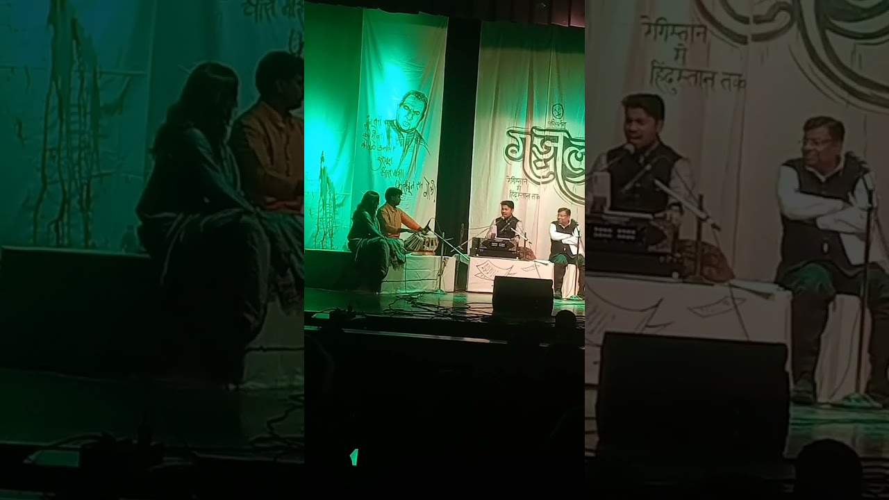 #gazallover #hangamashorts #vocal- Akshay Gajbhiye #flute -sanju sonawane #tabla -Bhushan Gurav