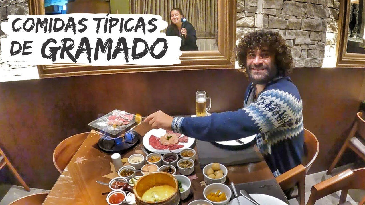 PROVANDO COMIDAS TÍPICAS DE GRAMADO