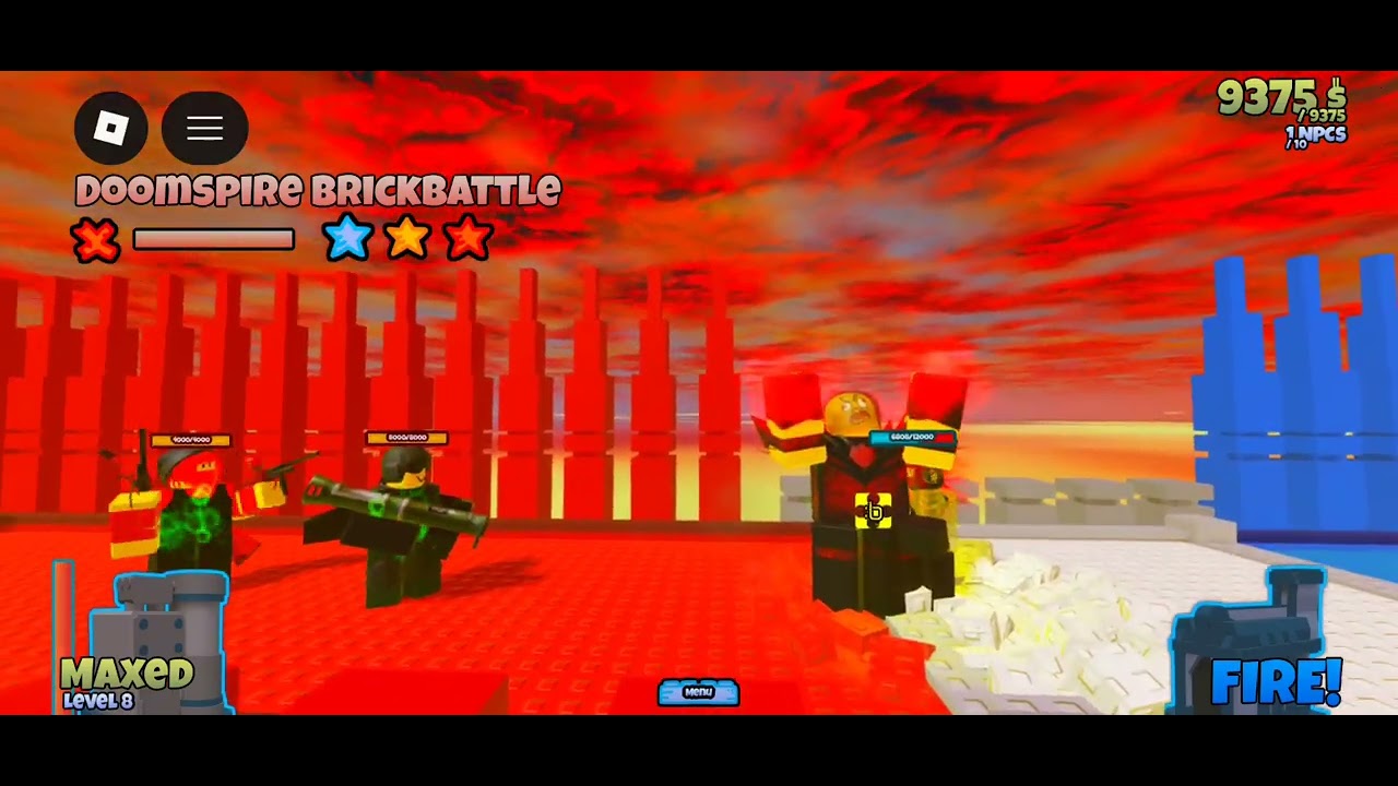 The Battle Bricks | Super Buffed Exec VS Chapter 1 Bosses