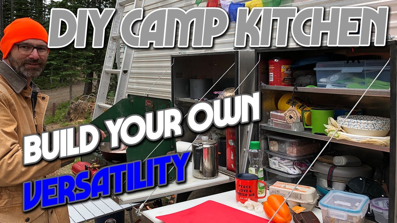 DIY Camp Kitchen Boxes