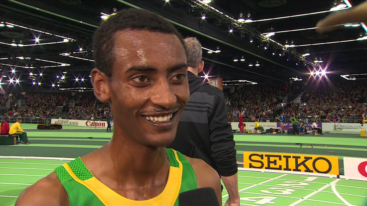 Yomif KEJELCHA ETH 3000m Men Final   GOLD