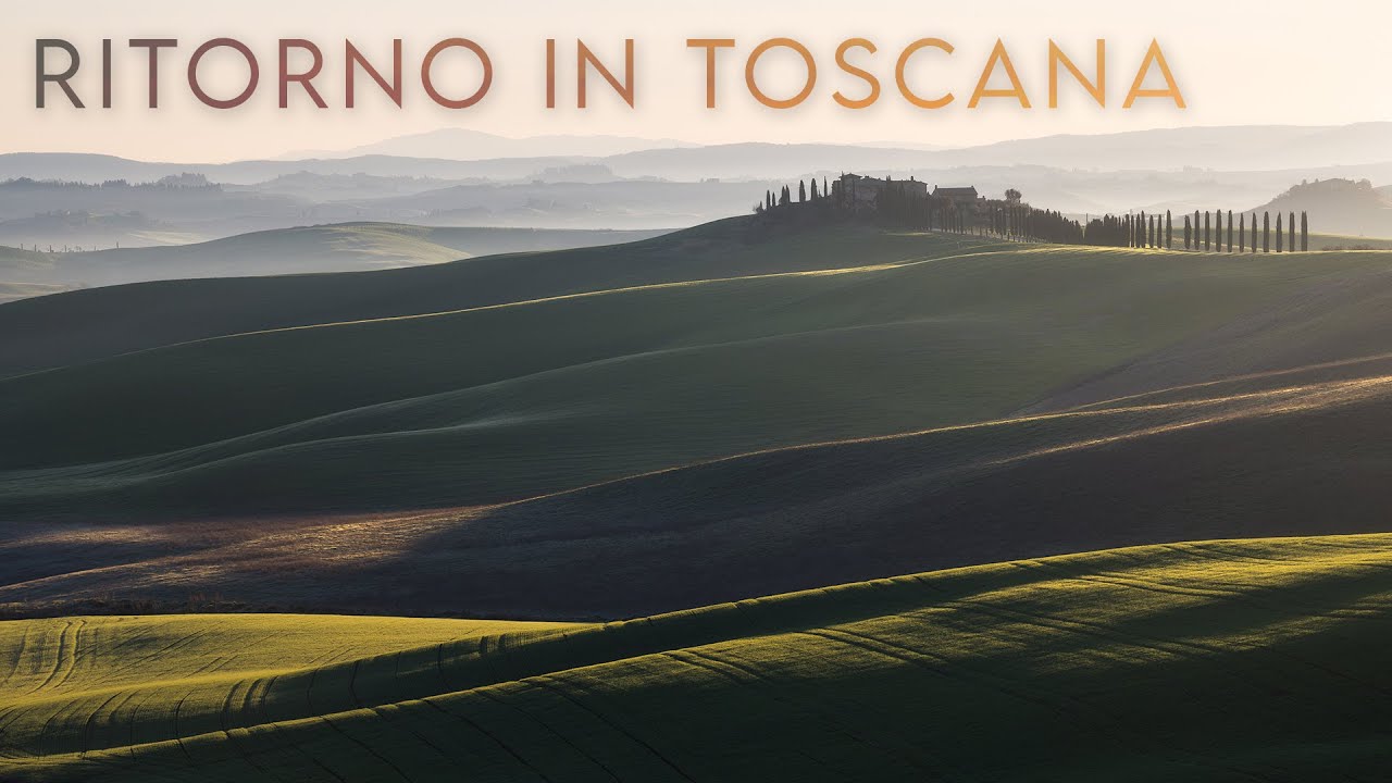 Si torna il TOSCANA! Alba nelle Crete Senesi tra imprevisti, bella luce e studio della COMPOSIZIONE!