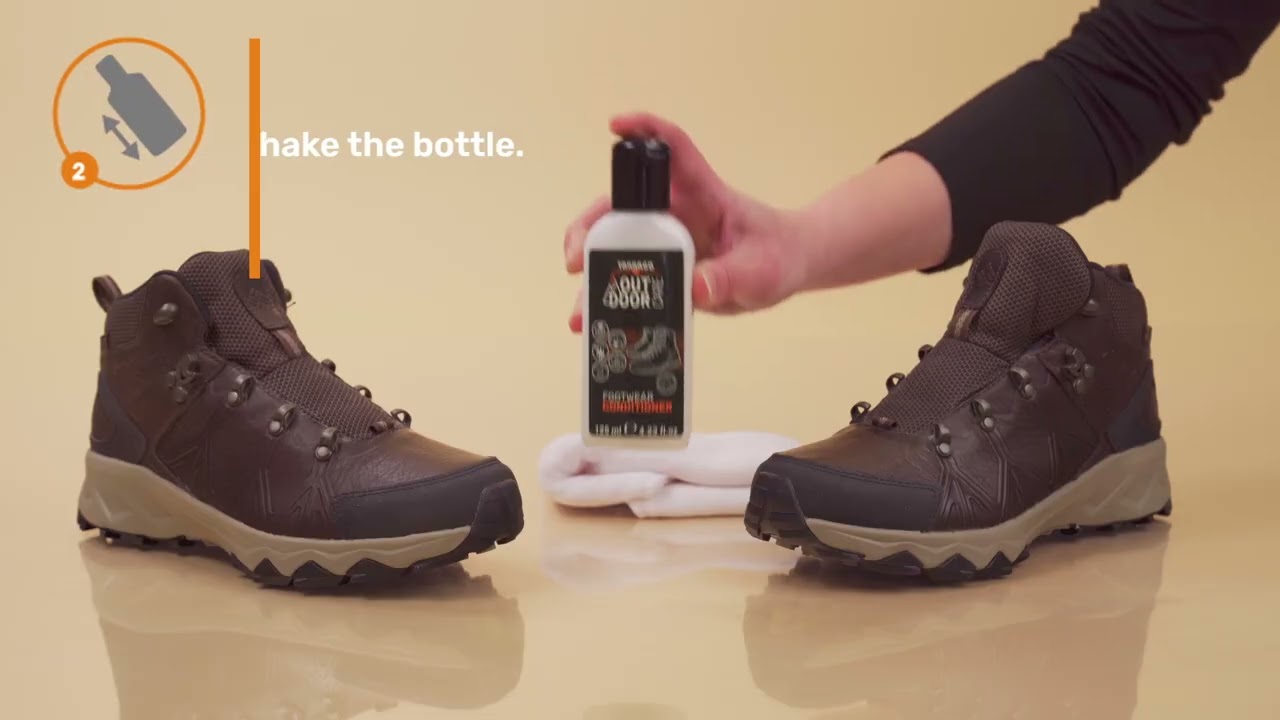 ¿Cómo nutrir tus botas de cuero? Footwear Conditioner Tarrago Outdoor Care