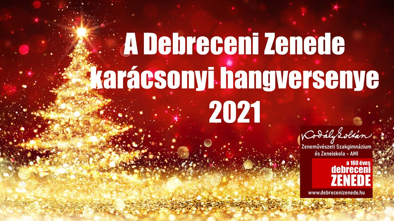 A Debreceni Zenede karácsonyi koncertje, 2021