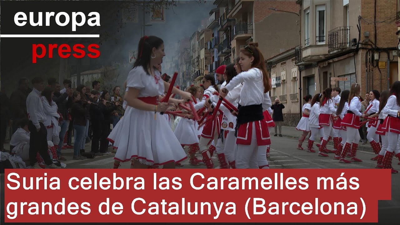 Suria celebra las Caramelles más grandes de Catalunya (Barcelona)