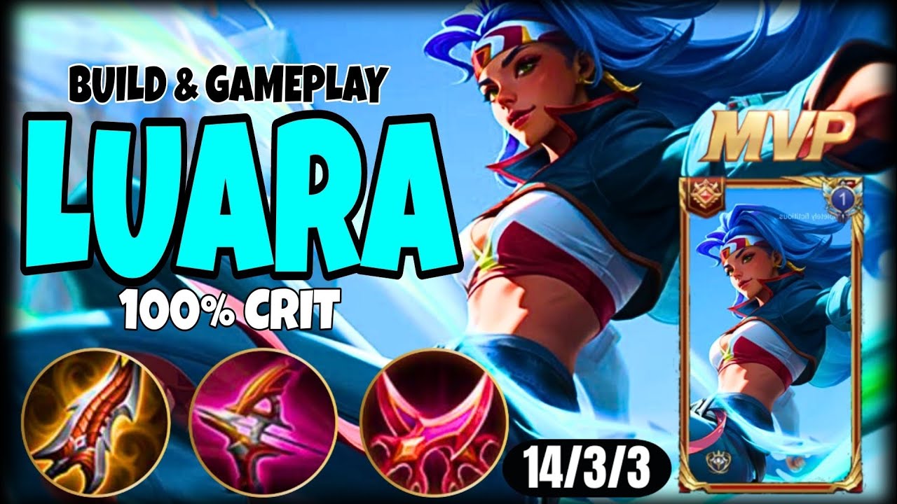 HONOR OF KINGS LUARA | NEW CHAMPION BUILD - GRANDMASTER GAMEPLAY