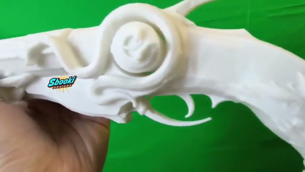Wuthering Waves (WUWA) Galbrena Shotgun pistol - weapon for cosplay / prop weapon