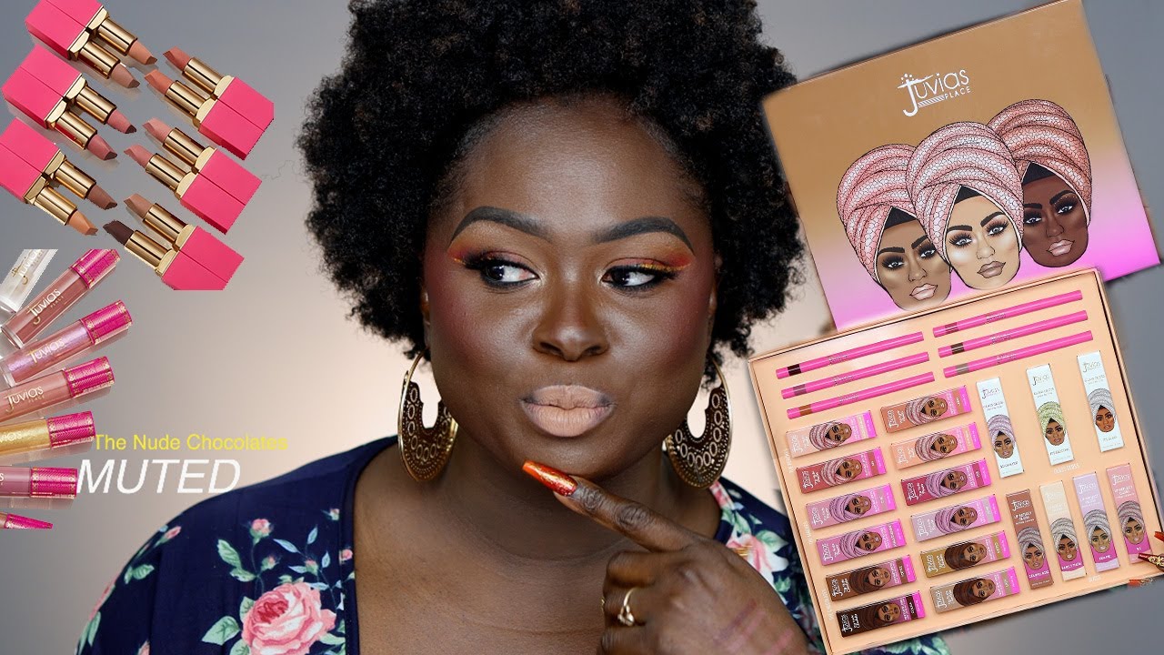 SWATCHING ALL THE  *NEW* JUVIA'S PLACE THE NUDES LIP COLLECTION. Lipssticks, Gloss & Liners | OHEMAA
