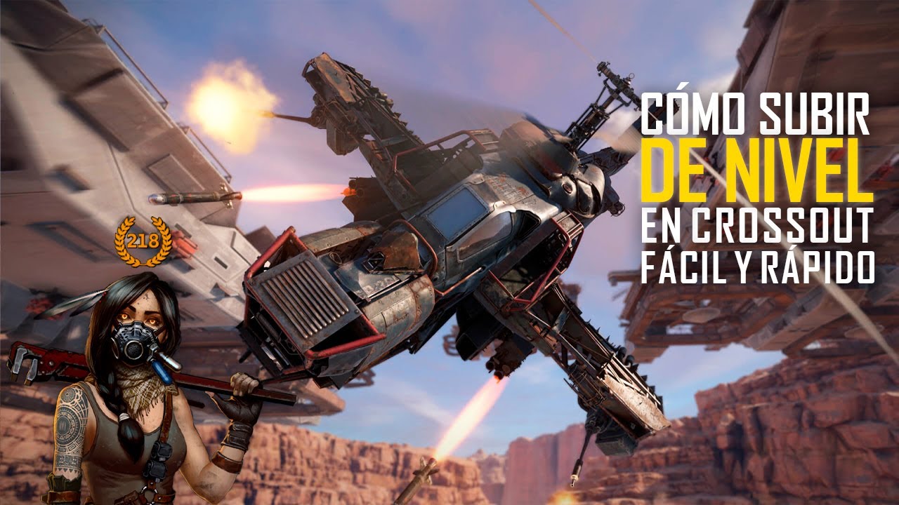 Cómo SUBIR de NIVEL en CROSSOUT | Fácil y Rápido
