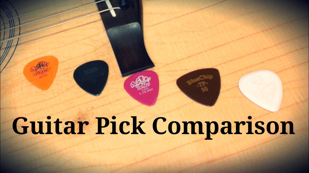 Guitar Pick Comparison - HEAR the difference!
