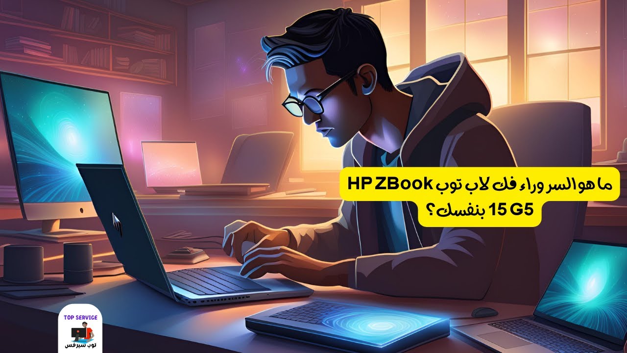 ما هو السر وراء فك لاب توب HP ZBook 15 G5 بنفسك؟