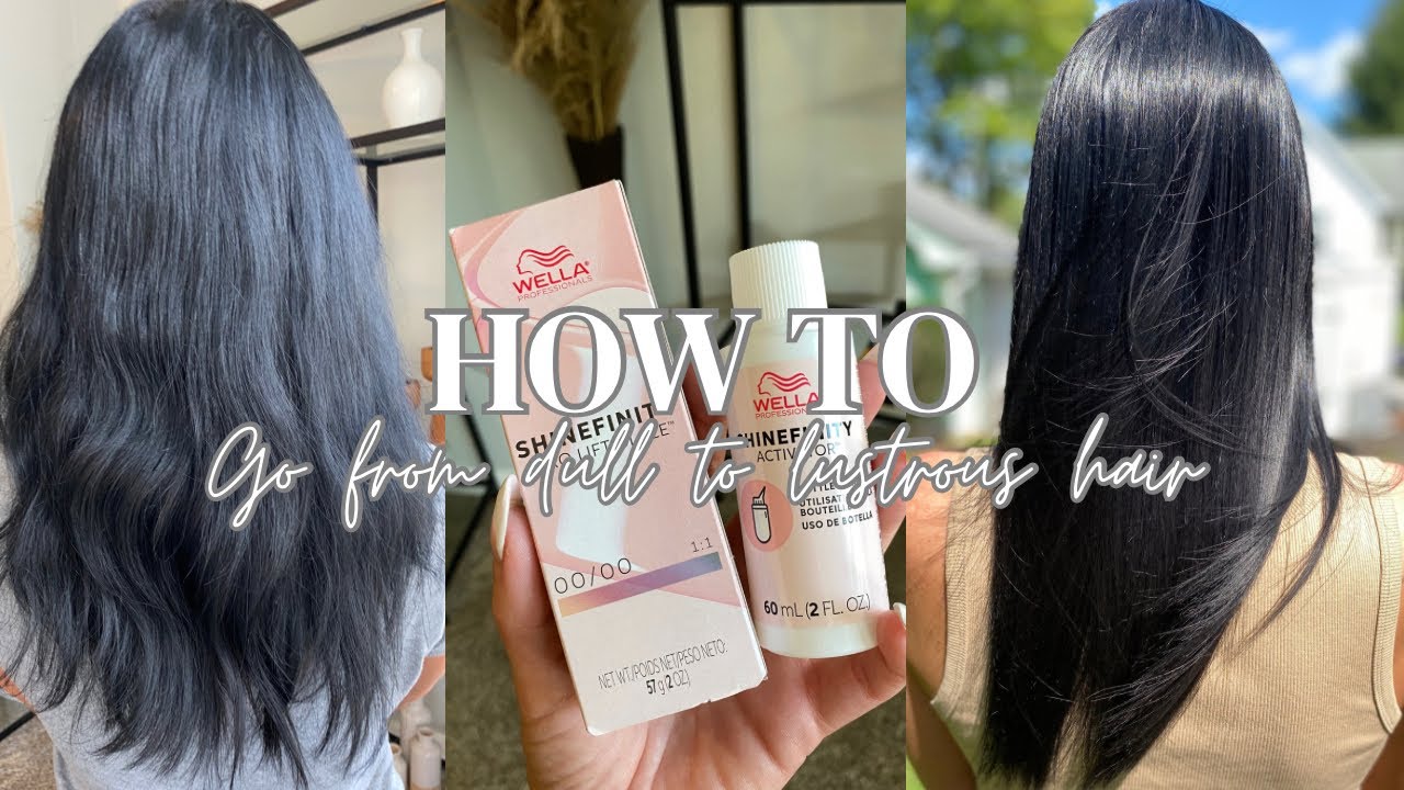 Tutorial | go from dull lifeless hair to shiny vibrant hair