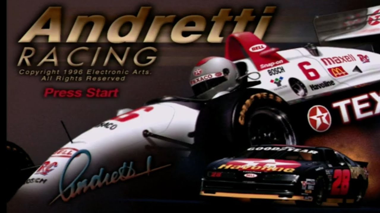 Andretti Racing -- Gameplay (PS1)
