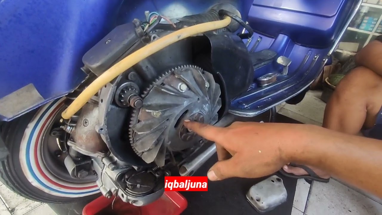 MODIF MAGNET VESPA PLATINA UNTUK DOBEL STATER