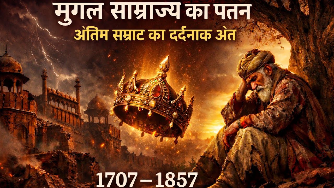 मुगल साम्राज्य का पतन |  Mughal Samrajy |  Mughal Empire | Complete Mugalvansh | Modern History
