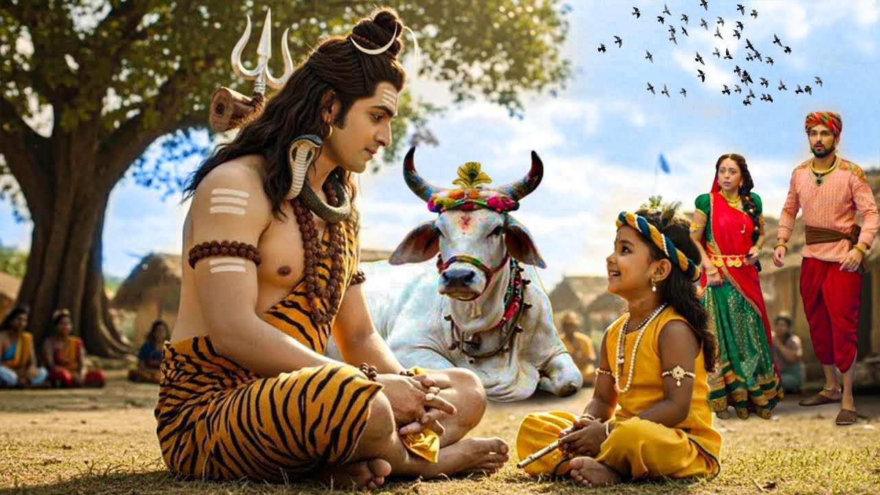 जब शिव और कृष्ण की बाते सुनकर यशोदा और नंदबाबा के होश उड़ गए | Yashomati Maiyya Ke Nandlala