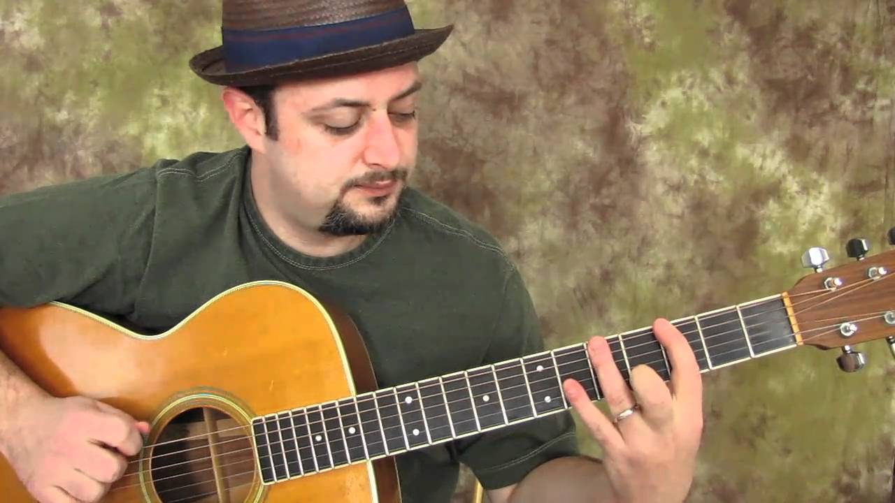 acoustic blues scale - fun, easy beginner guitar