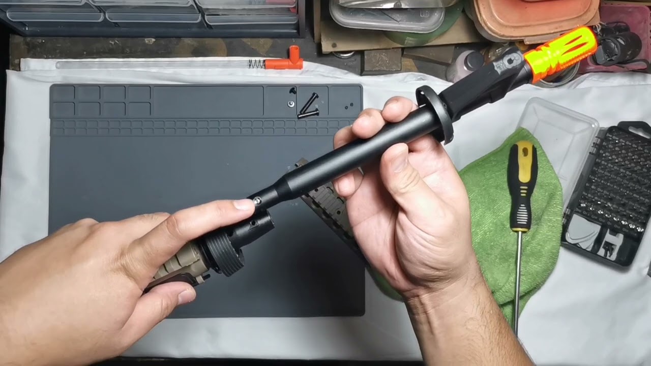 Cyma / Jund JD100 M4 CQB Handguard Spring Fix / Handguard Replacement Guide