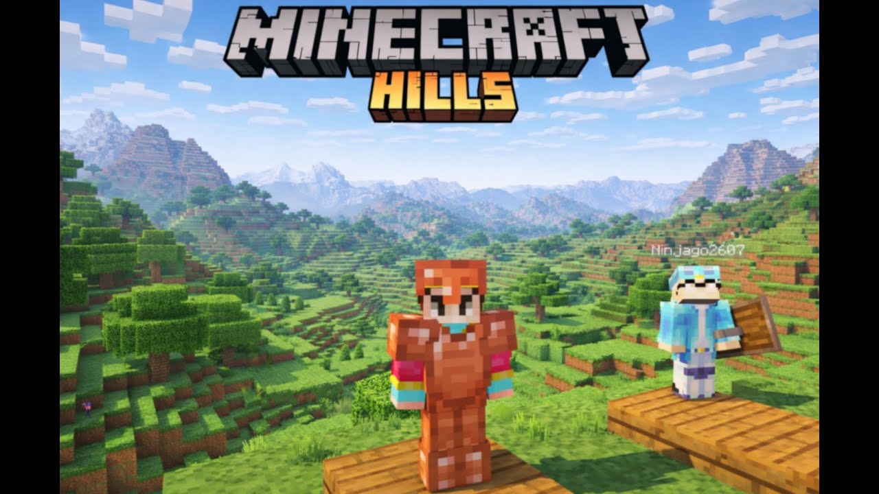 Minecraft Hills Burg Bauen und Eisen Farmen  Deutsch