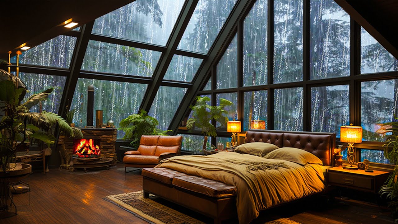 Rain Sounds for Sleeping No Ads — Heavy Rain & Thunderstorms for Deep Sleep, Focus, Inner Peace