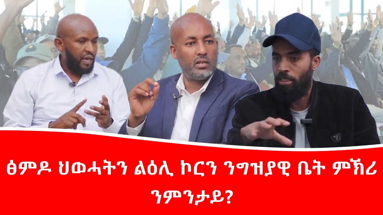 ፅምዶ ህወሓትን ልዕሊ ኮርን ንግዝያዊ ቤት ምኽሪ - ንምንታይ?