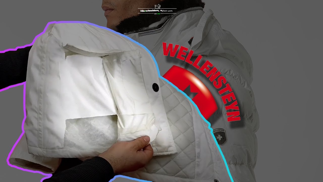 Riss im Tascheneinschub einer Wellensteyn Jacke | Jacke mit gro&szlig;em Riss