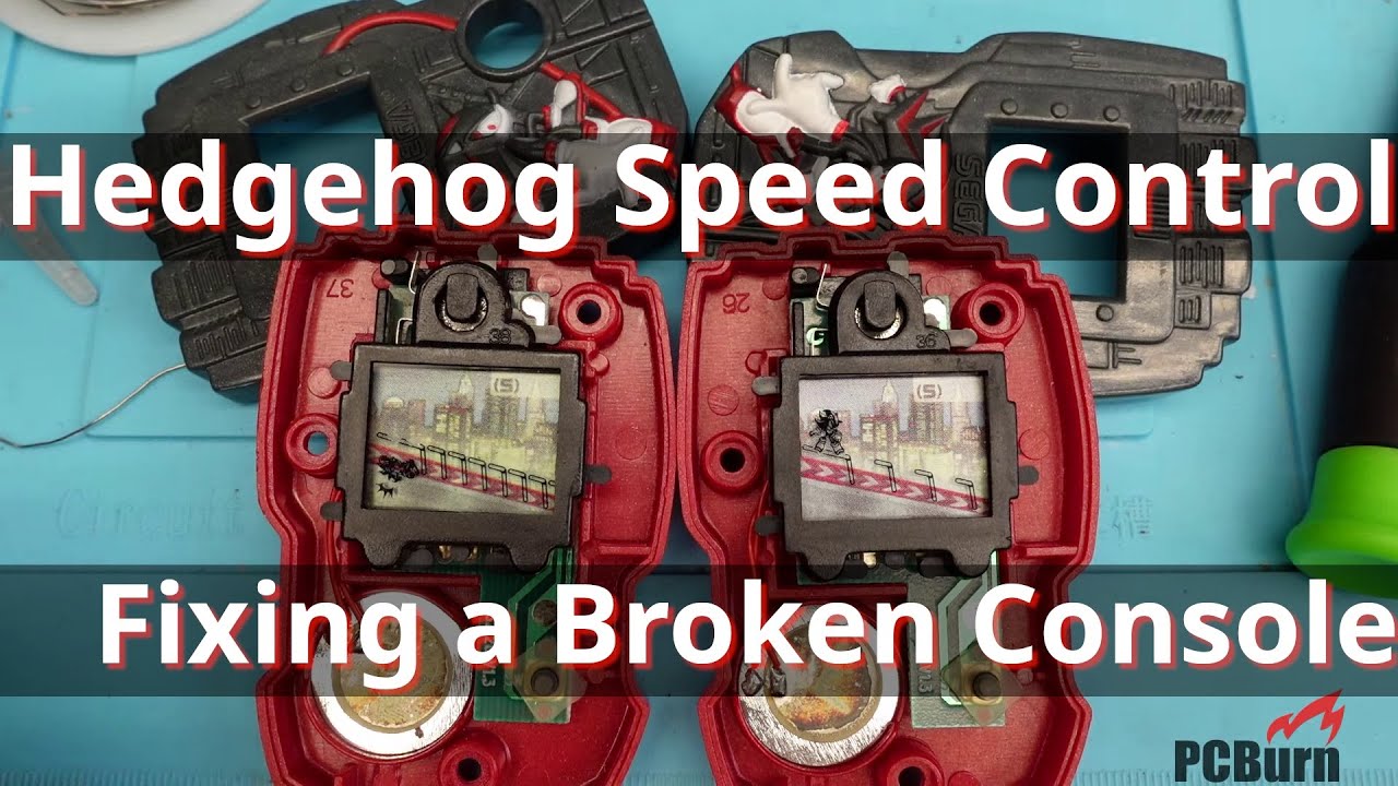 Slowing Down Sonic the Hedgehog - Fixing a McSega Handheld (short)