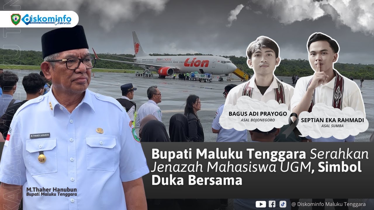 Bupati Maluku Tenggara Serahkan Jenazah Mahasiswa UGM, Simbol Duka Bersama