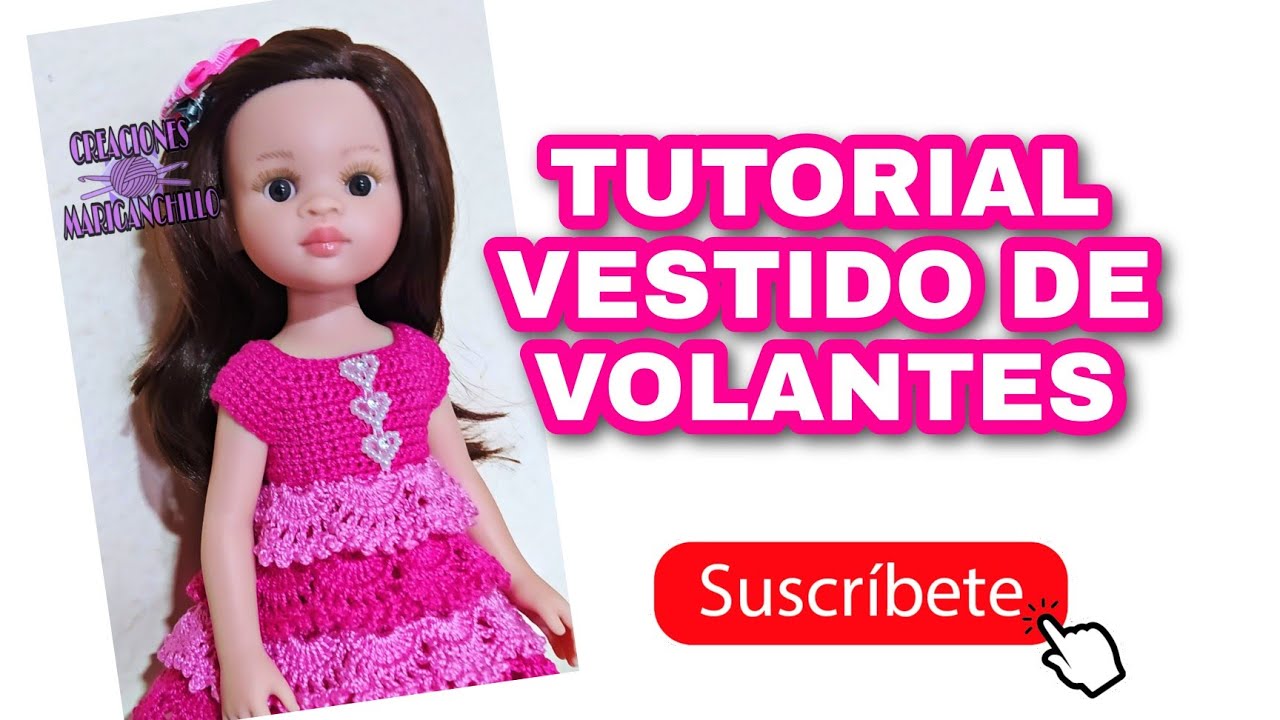 VESTIDO DE VOLANTES