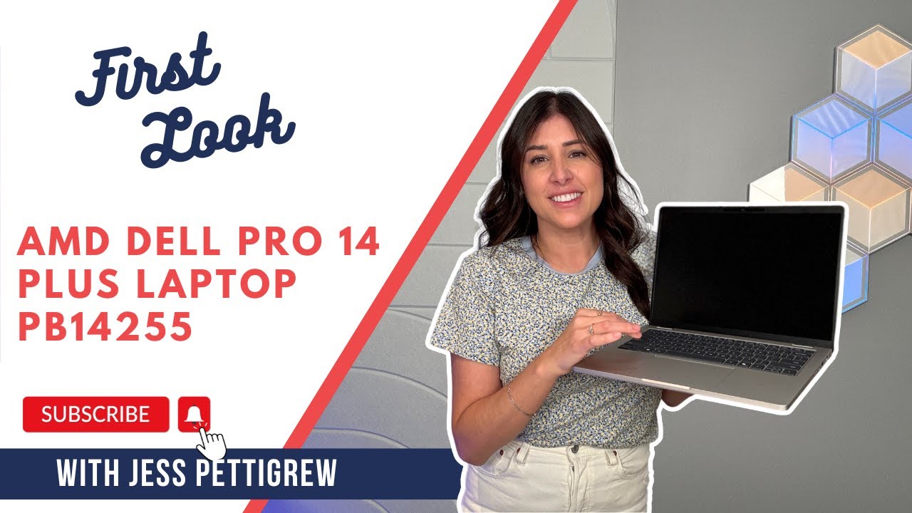 First Look at the AMD Dell Pro 14 Plus Laptop PB14255