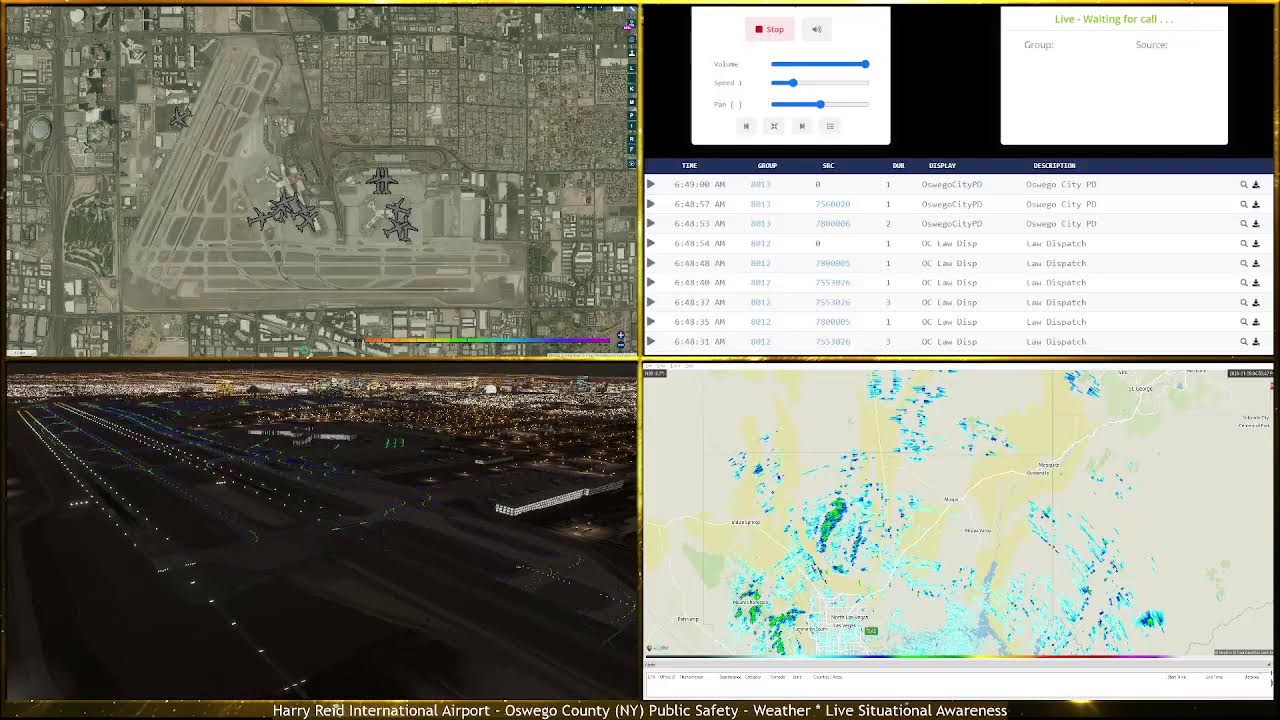 Harry Reid International Airport - Oswego County (NY) Public Safety - Weather * Live Situational Awa