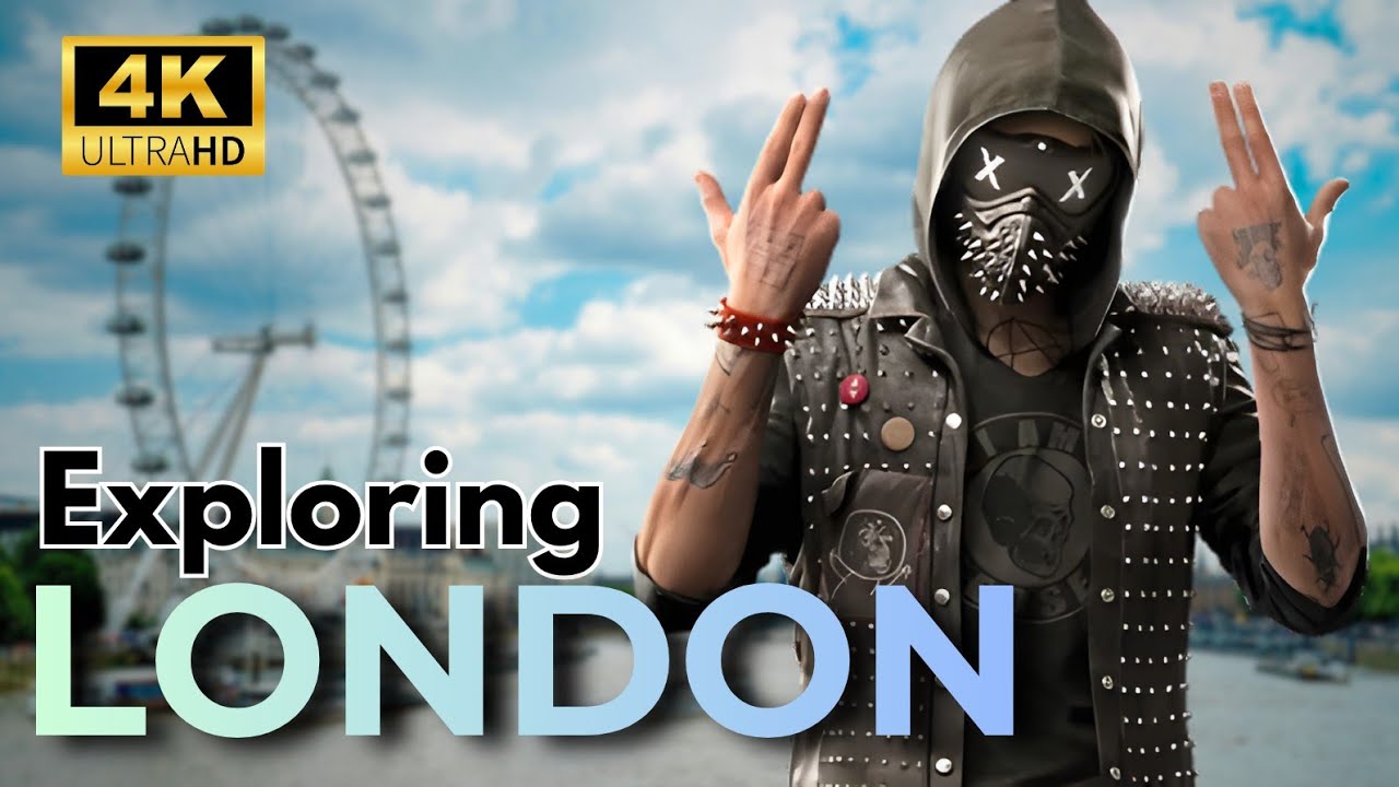 LONDON 4K Tour in Games | Cinematic Virtual Adventure