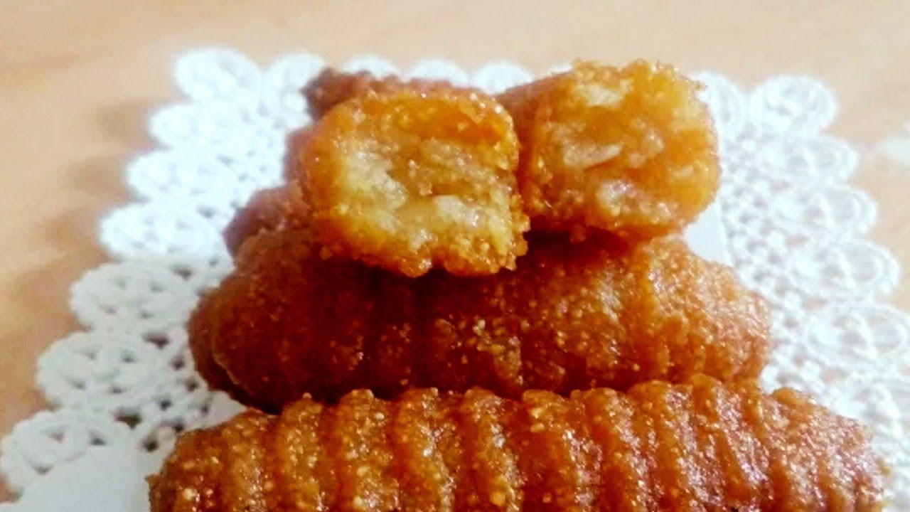 حلويات رمضان 🌙حلوة السكرفاج الجزائرية المقرمشة من برا و المرملة من الداخل
