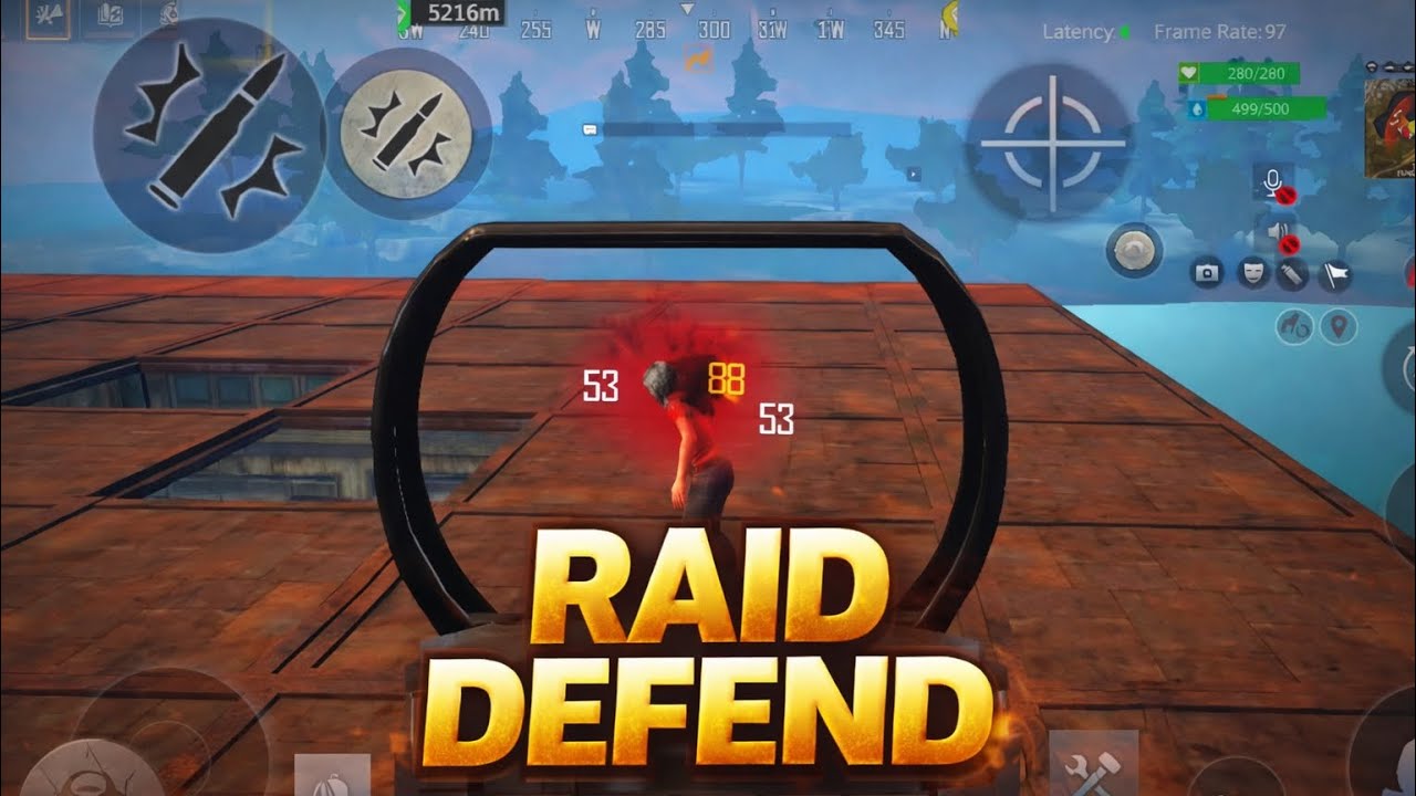 Raid defend against Chinese team🔥      Last island of survival     