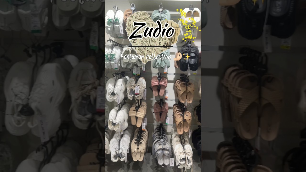 zudio footwear collection 🤯✨