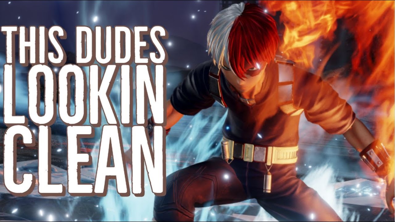 Full Todoroki Move Set | Jump Force |