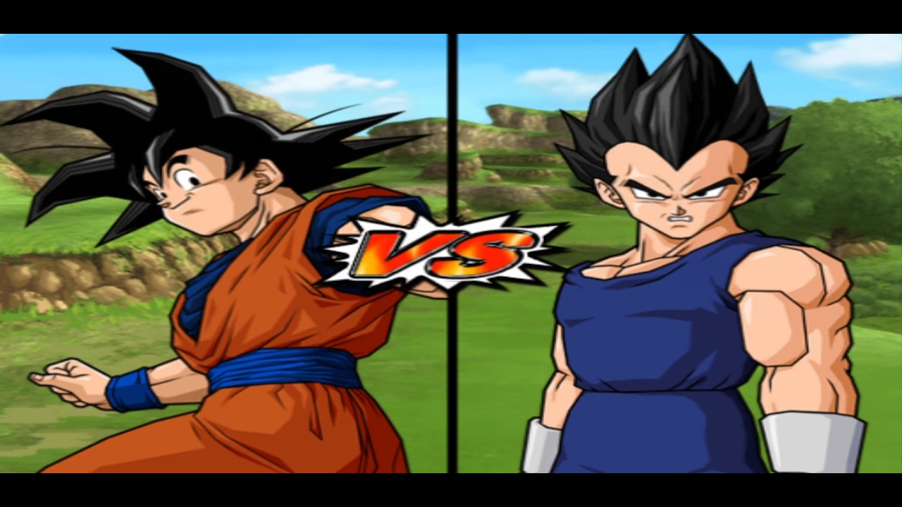 A luta final de Goku e Vegeta...