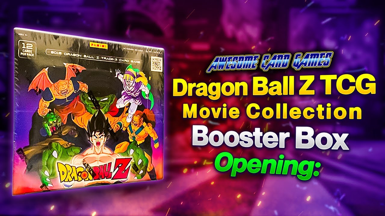 Dragon Ball Z TCG: Movie Collection Booster Box Opening